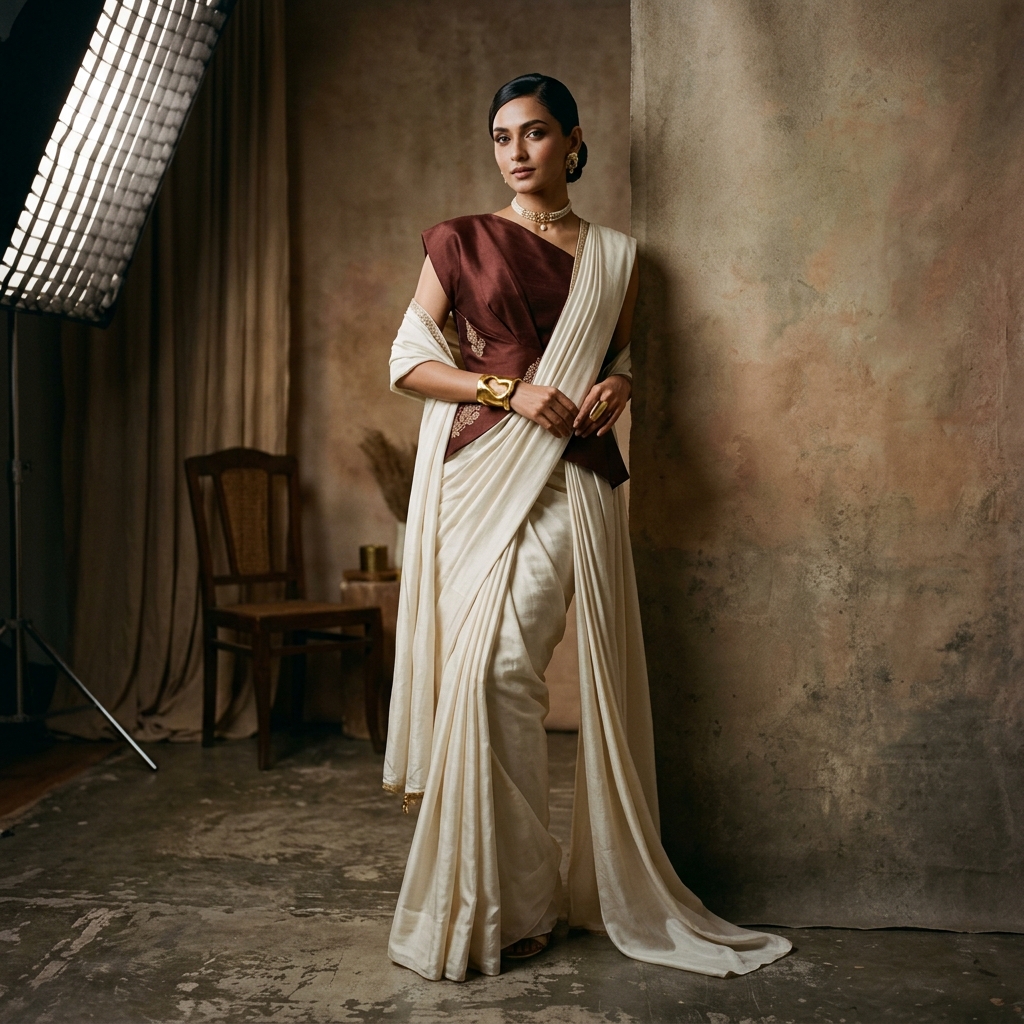 The Editorial Silhouette: Merging Draping and Tailoring